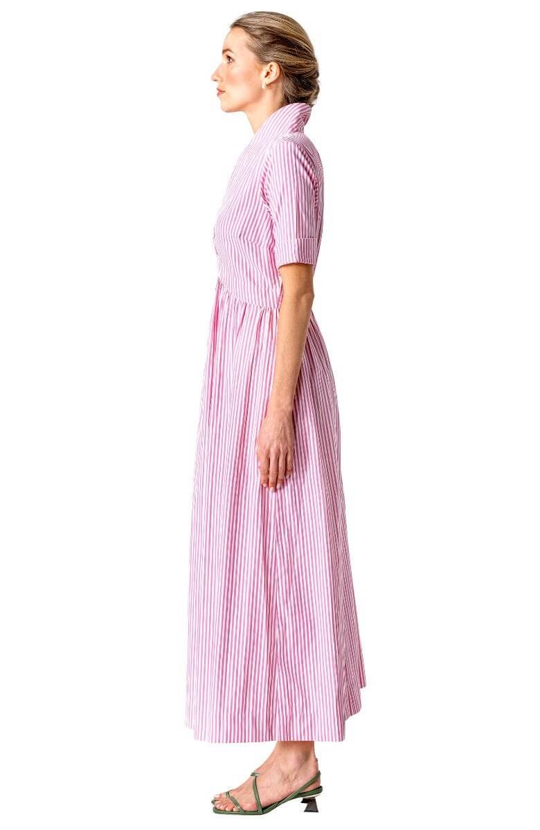 Wash & Wear June Dress - Stripe