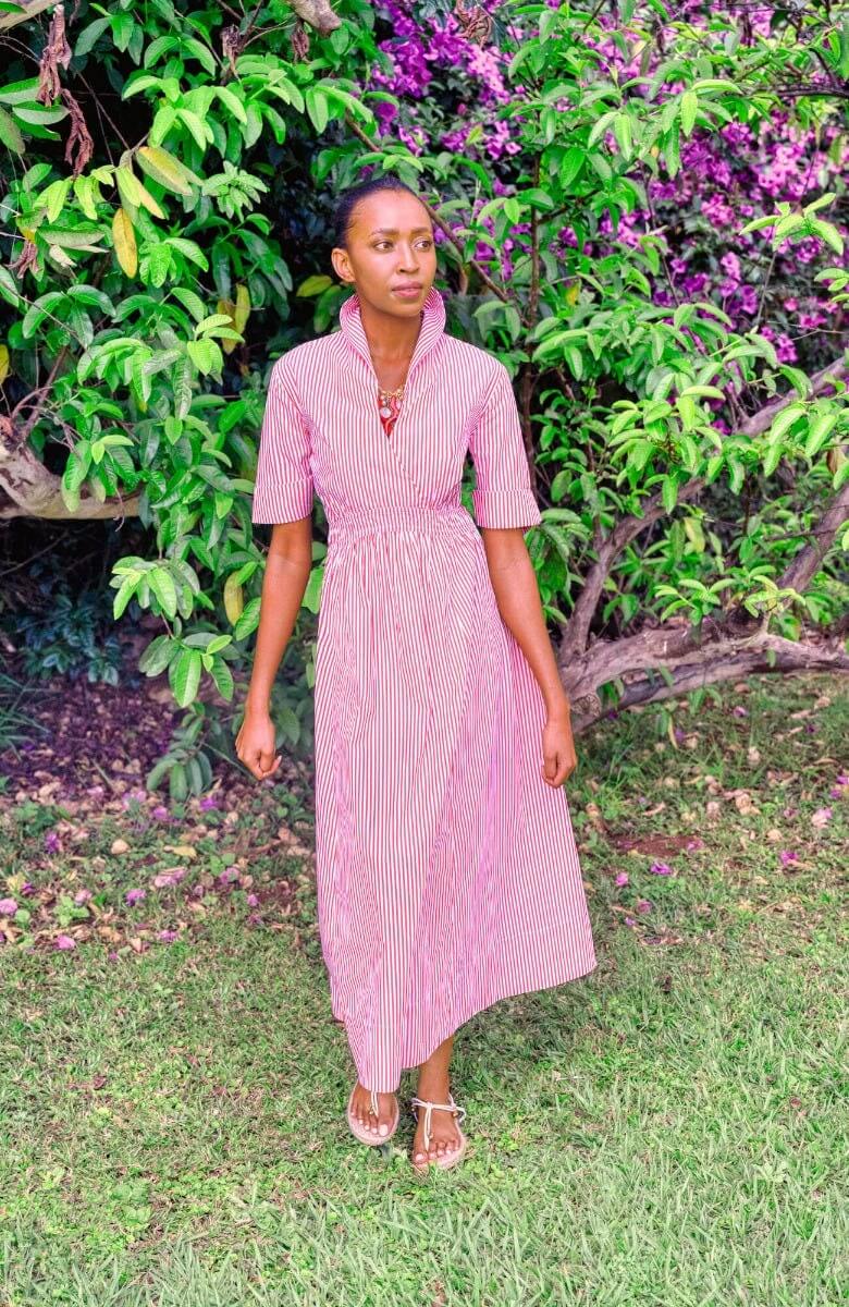 Wash & Wear June Dress - Stripe