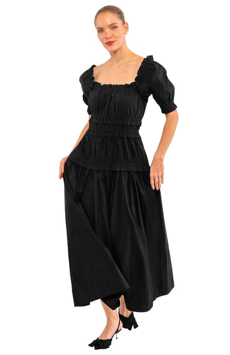 Ruffle Up Maxi Dress