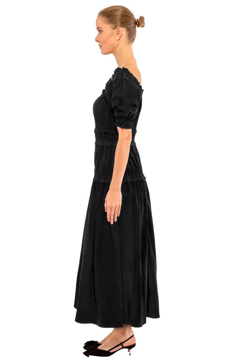 Ruffle Up Maxi Dress