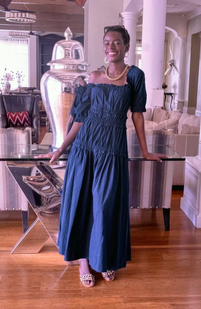 Ruffle Up Maxi Dress