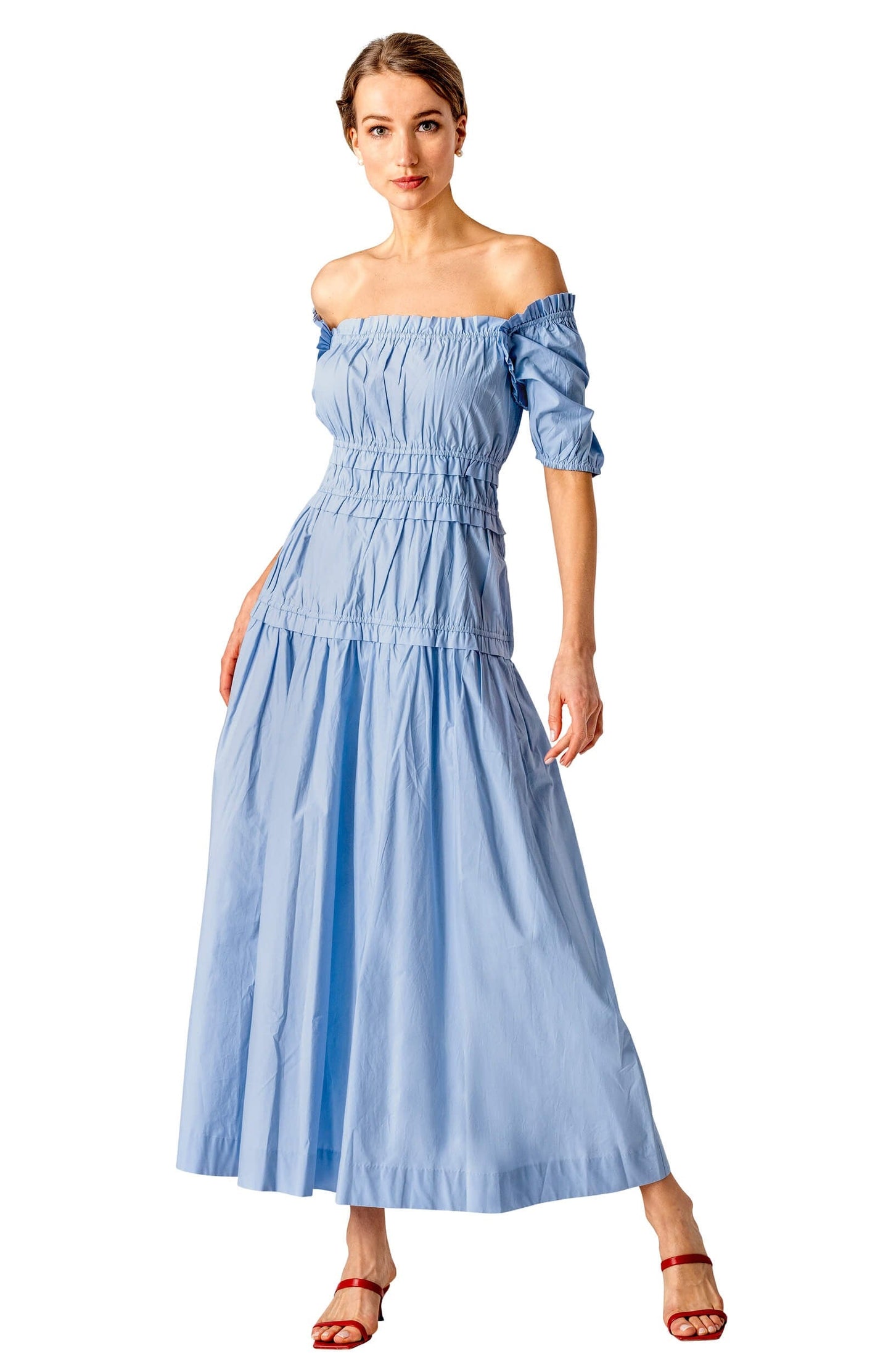 Ruffle Up Maxi Dress