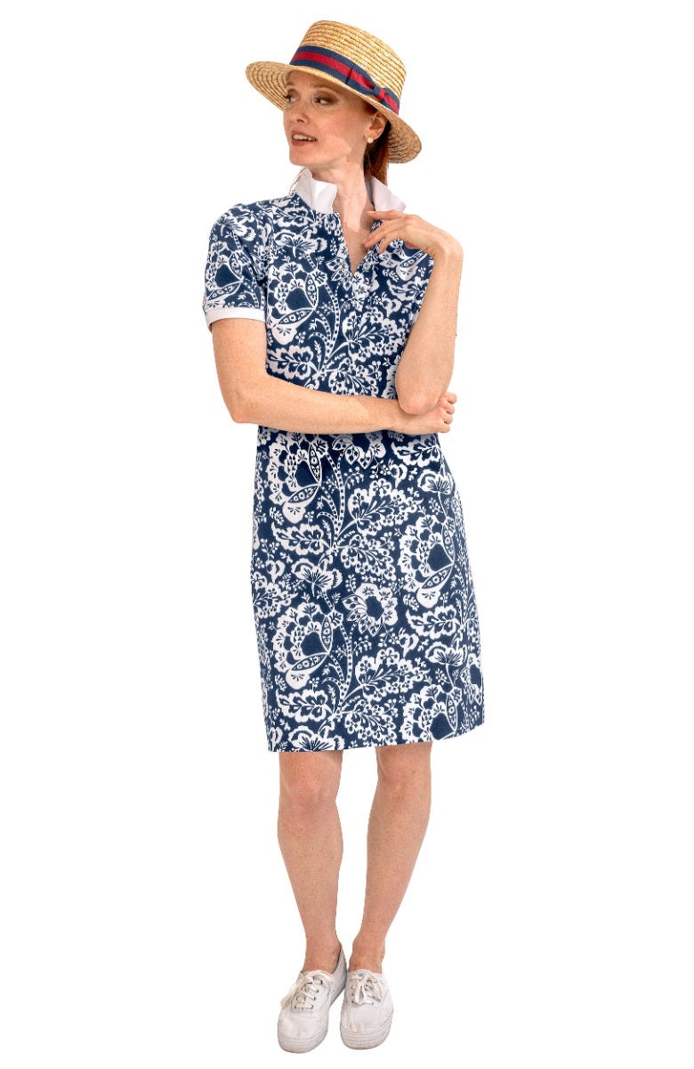 Serve It Up Dress - Flora