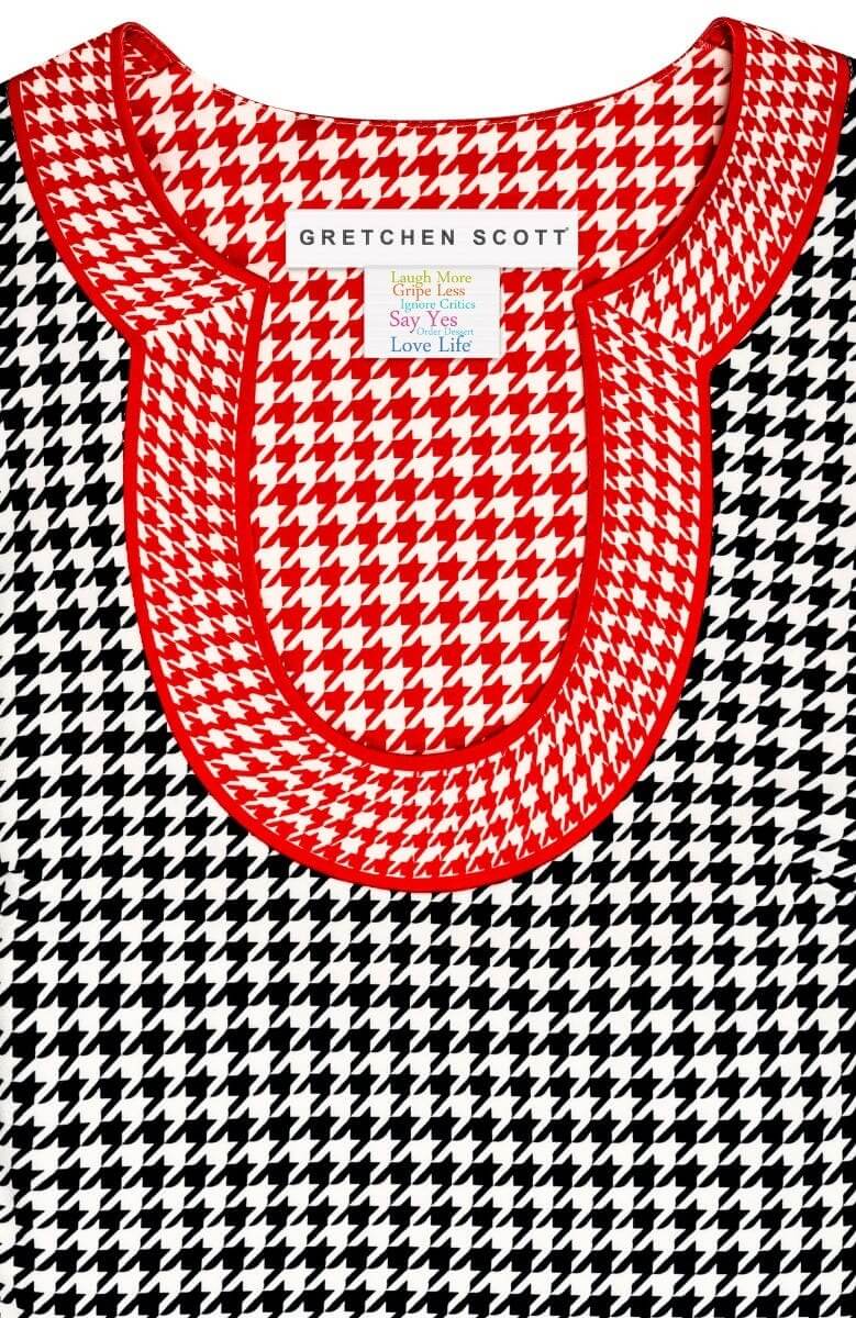 Shake Your Tushy Dress - Houndstooth