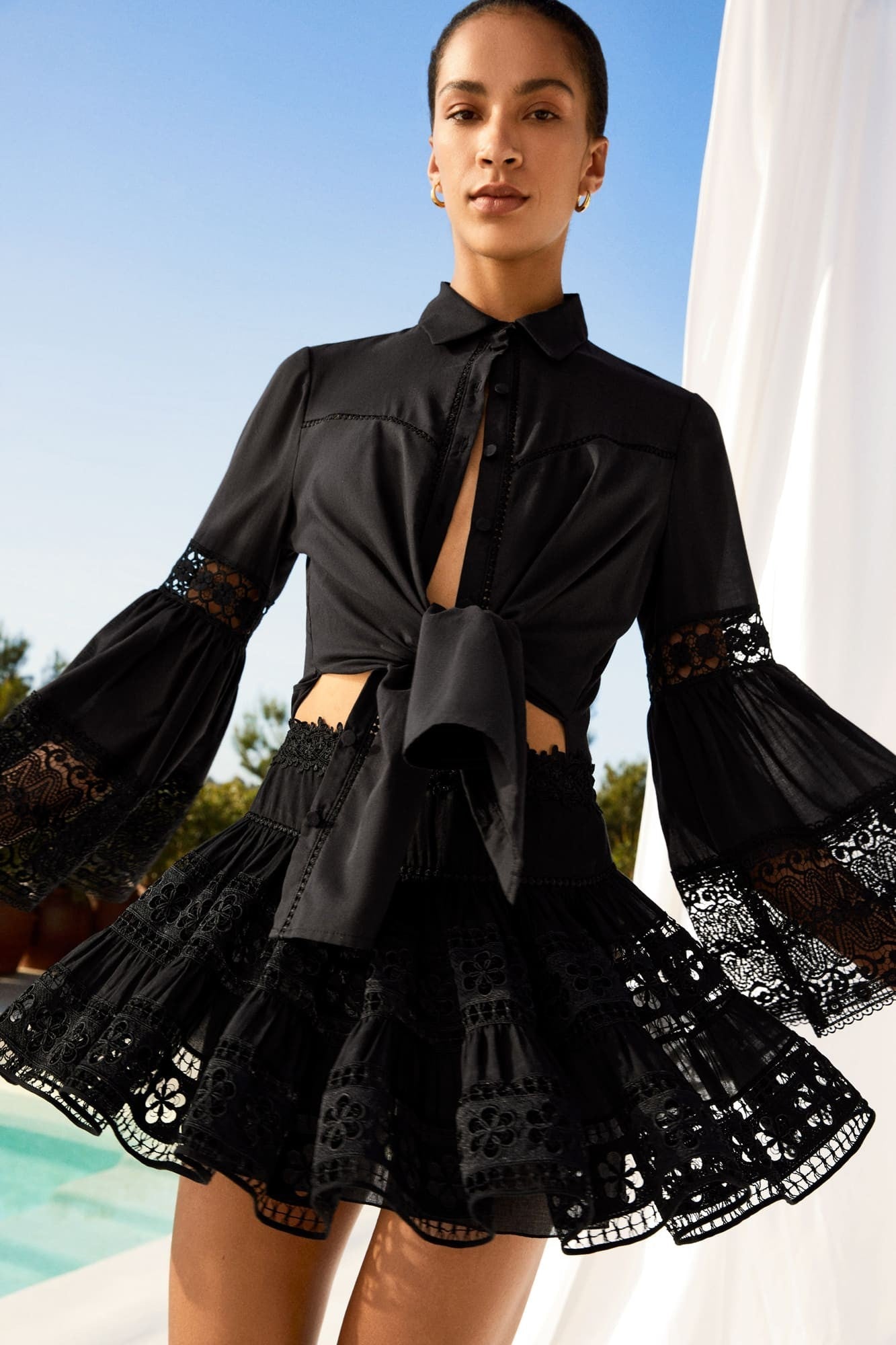 Charo Short Skirt Lea