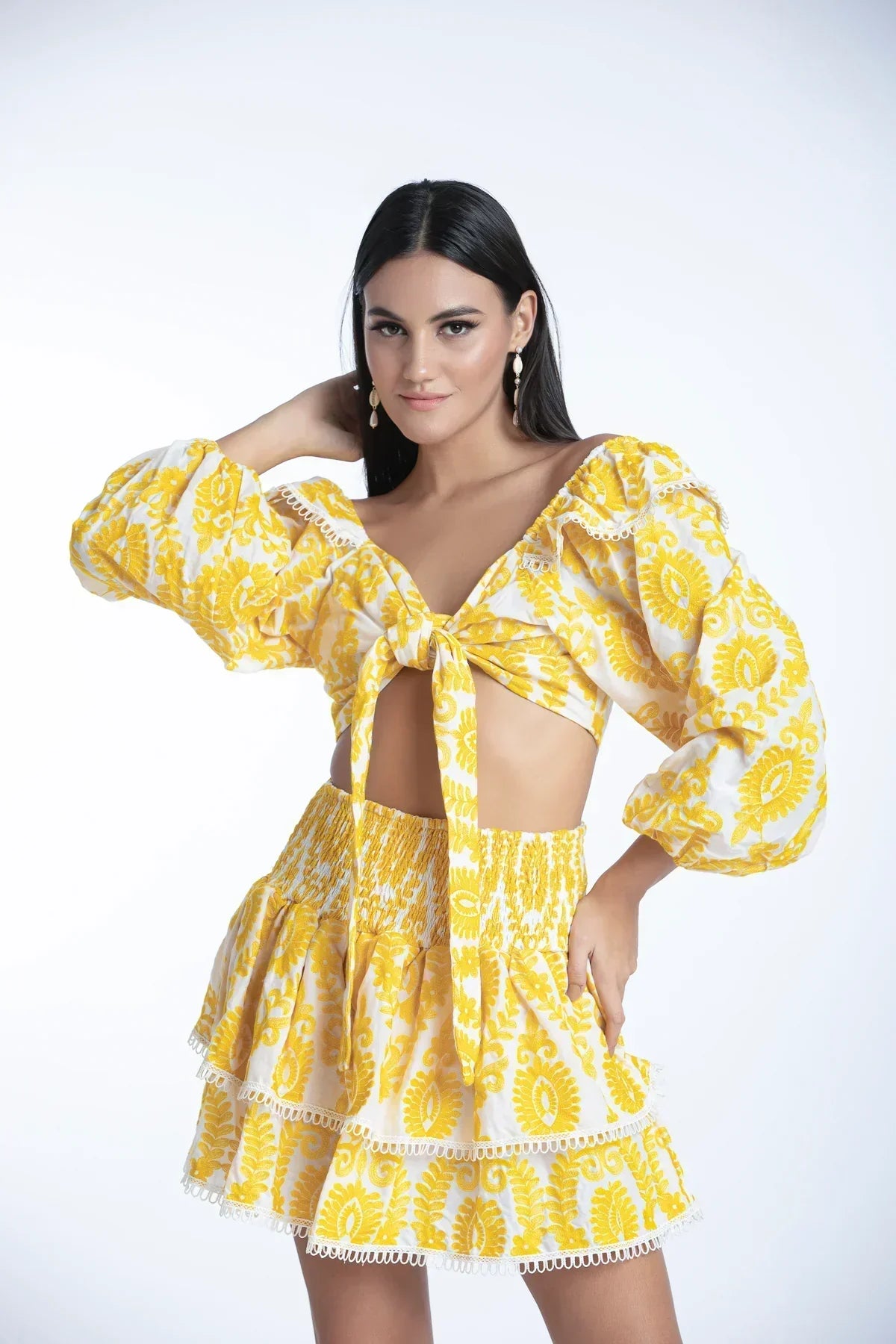 Marlea Paulina Skirt Embroidery