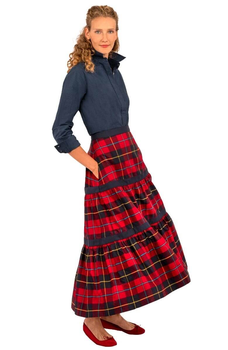 Ipanema Skirt - Plaidly Cooper