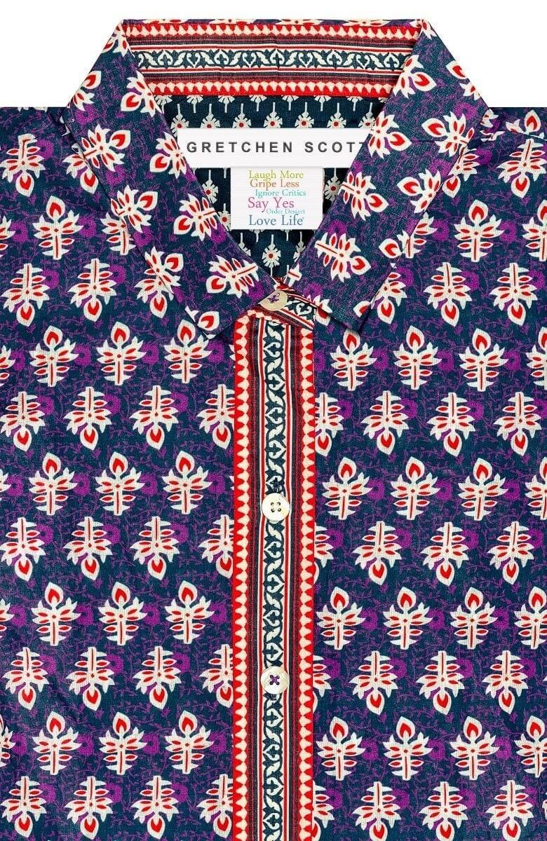 Pulley Dress - Wonderful Wisteria