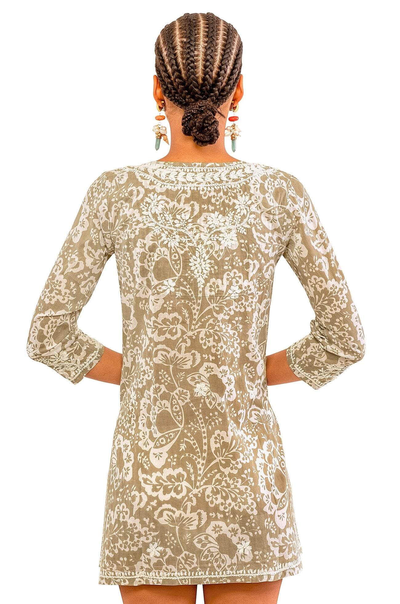 Embroidered Tunic - Flora