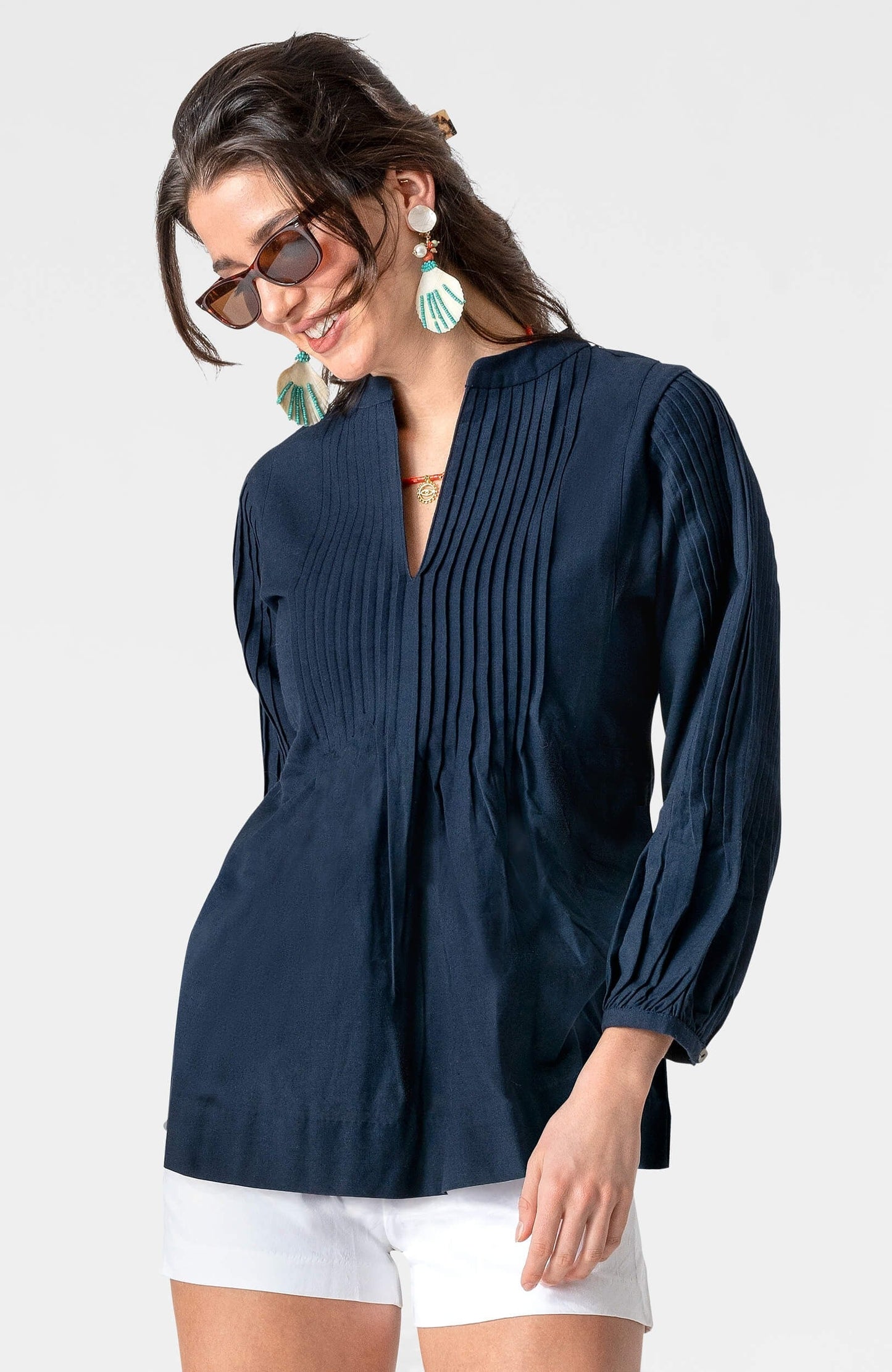 Nip Tuck Tunic - Solid