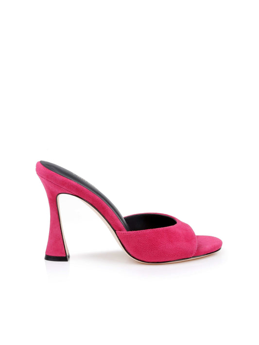 Avery Suede Open-Toe Mule