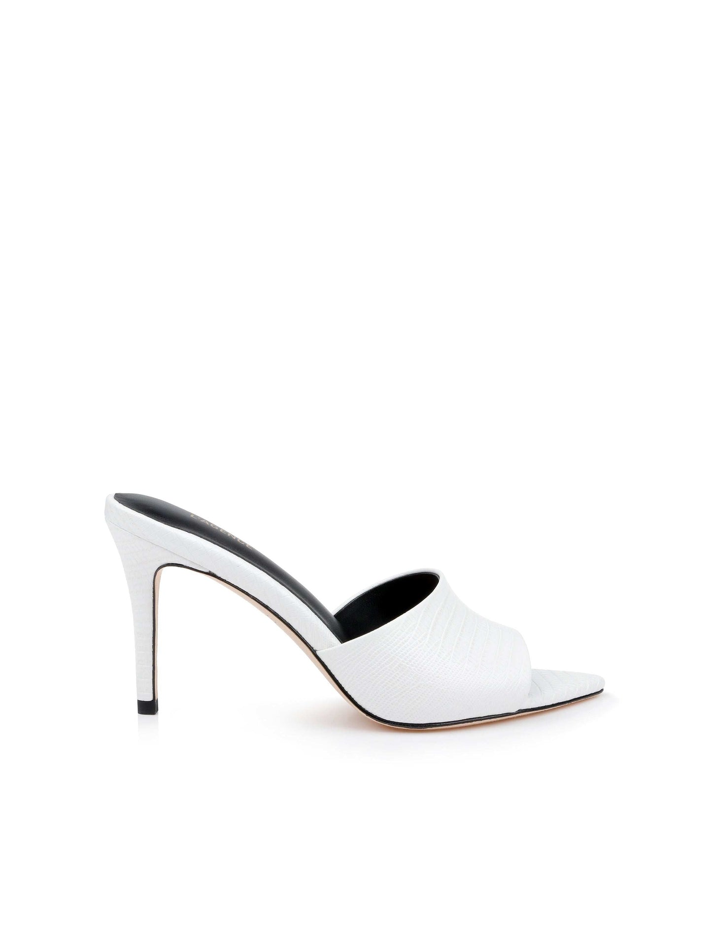 Lolita Leather Open-Toe Mule
