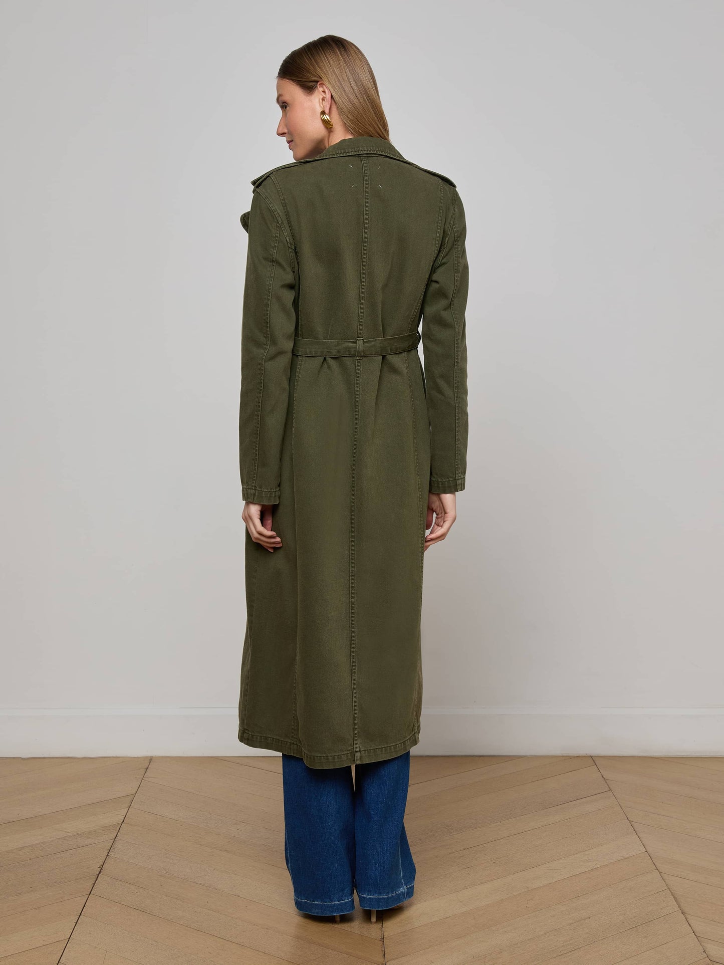 Zavia Denim Trench Coat
