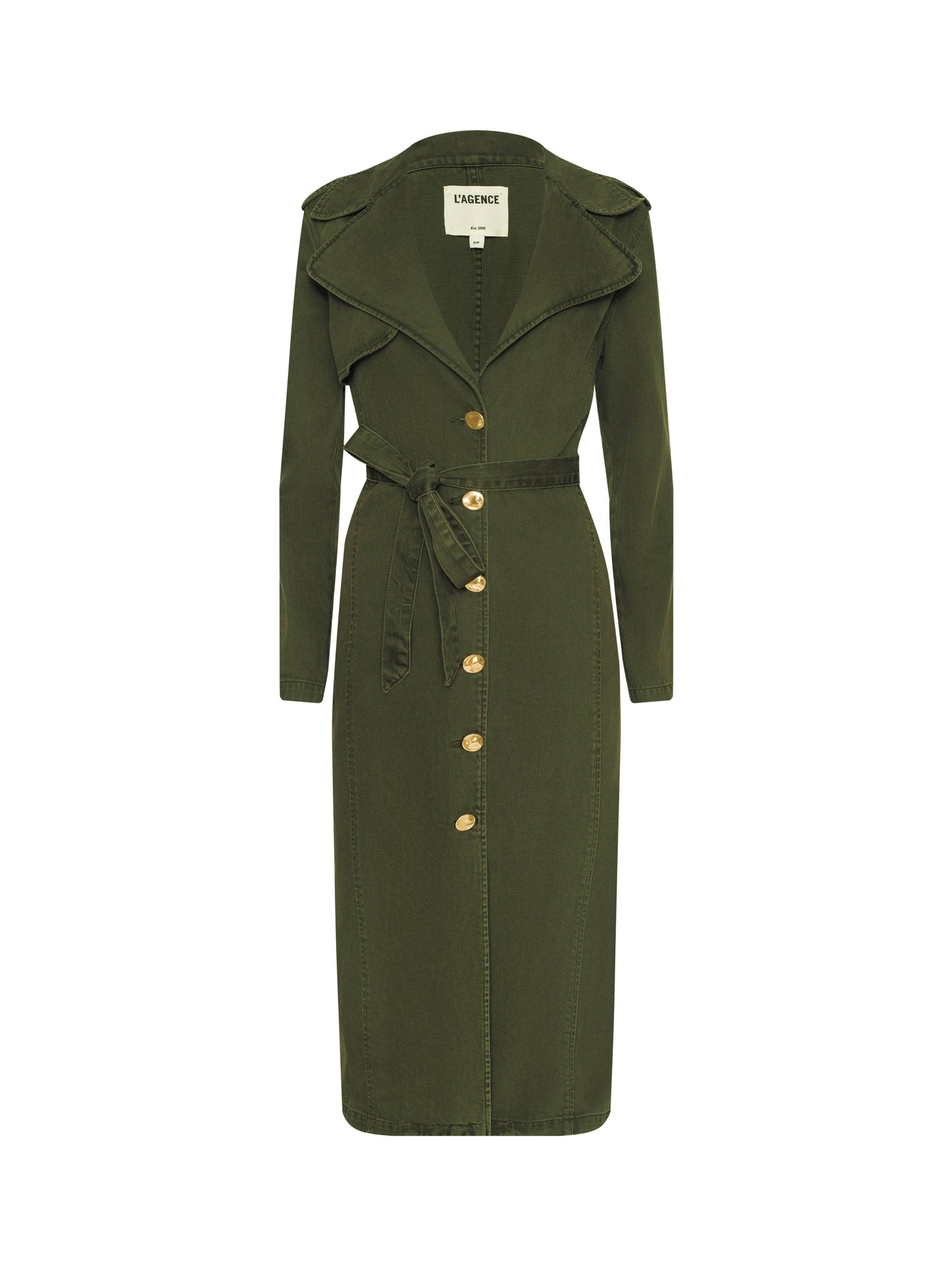 Zavia Denim Trench Coat