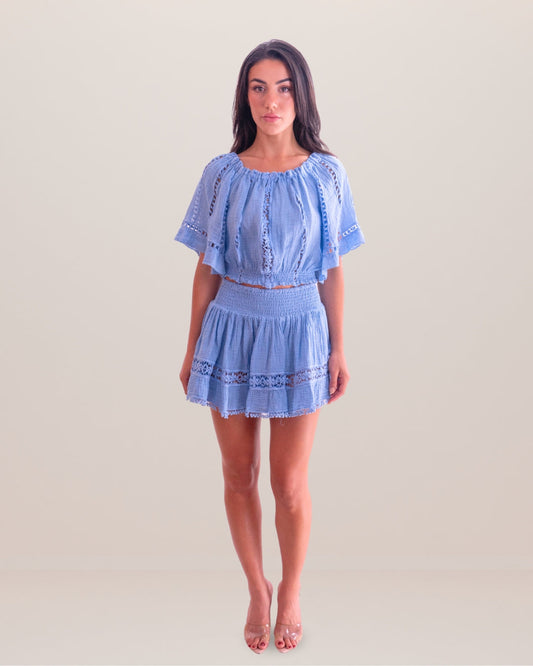Mini Skirt Vicky Linen