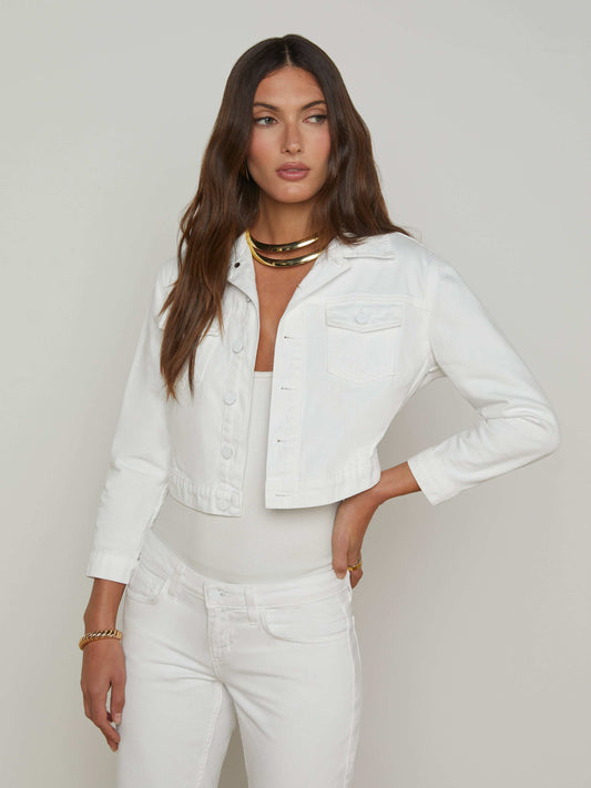 Koda Cropped Denim Jacket