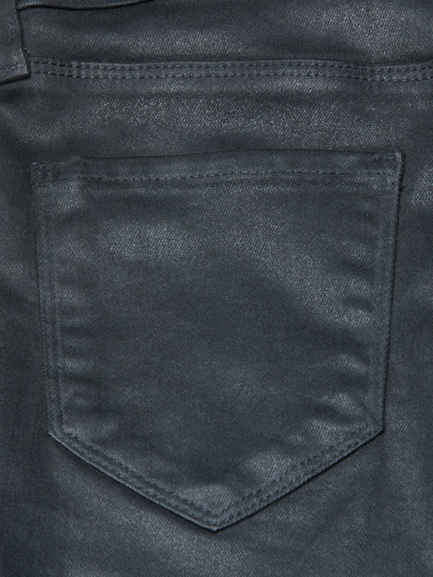 Ruth Coated Straight-Leg Jean