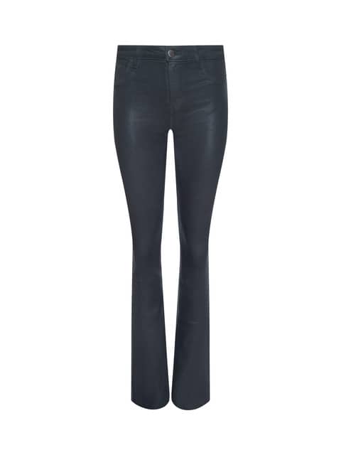 Ruth Coated Straight-Leg Jean