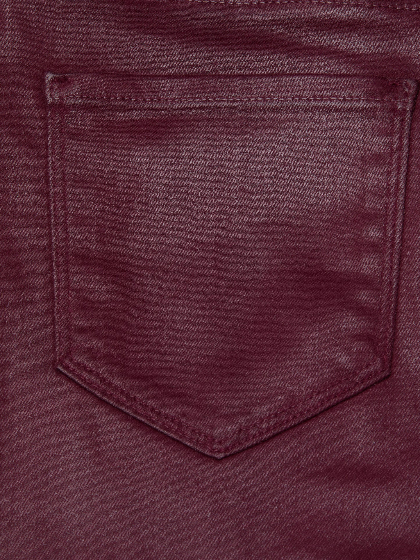 Clayton Coated Wide-Leg Jean