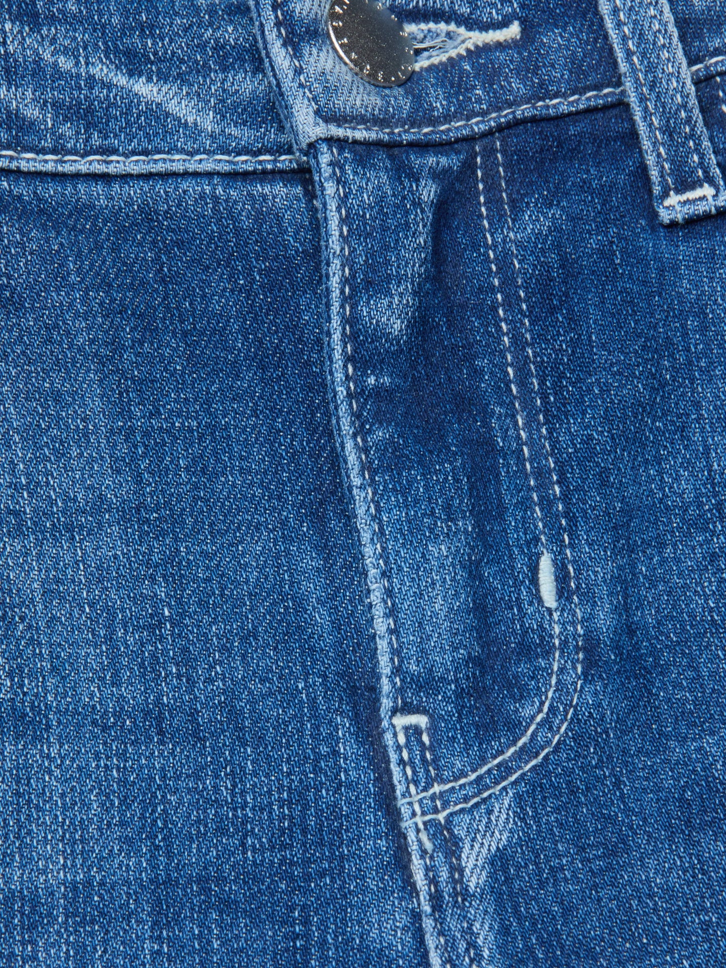 Sneeki Low-Rise Straight-Leg Jean