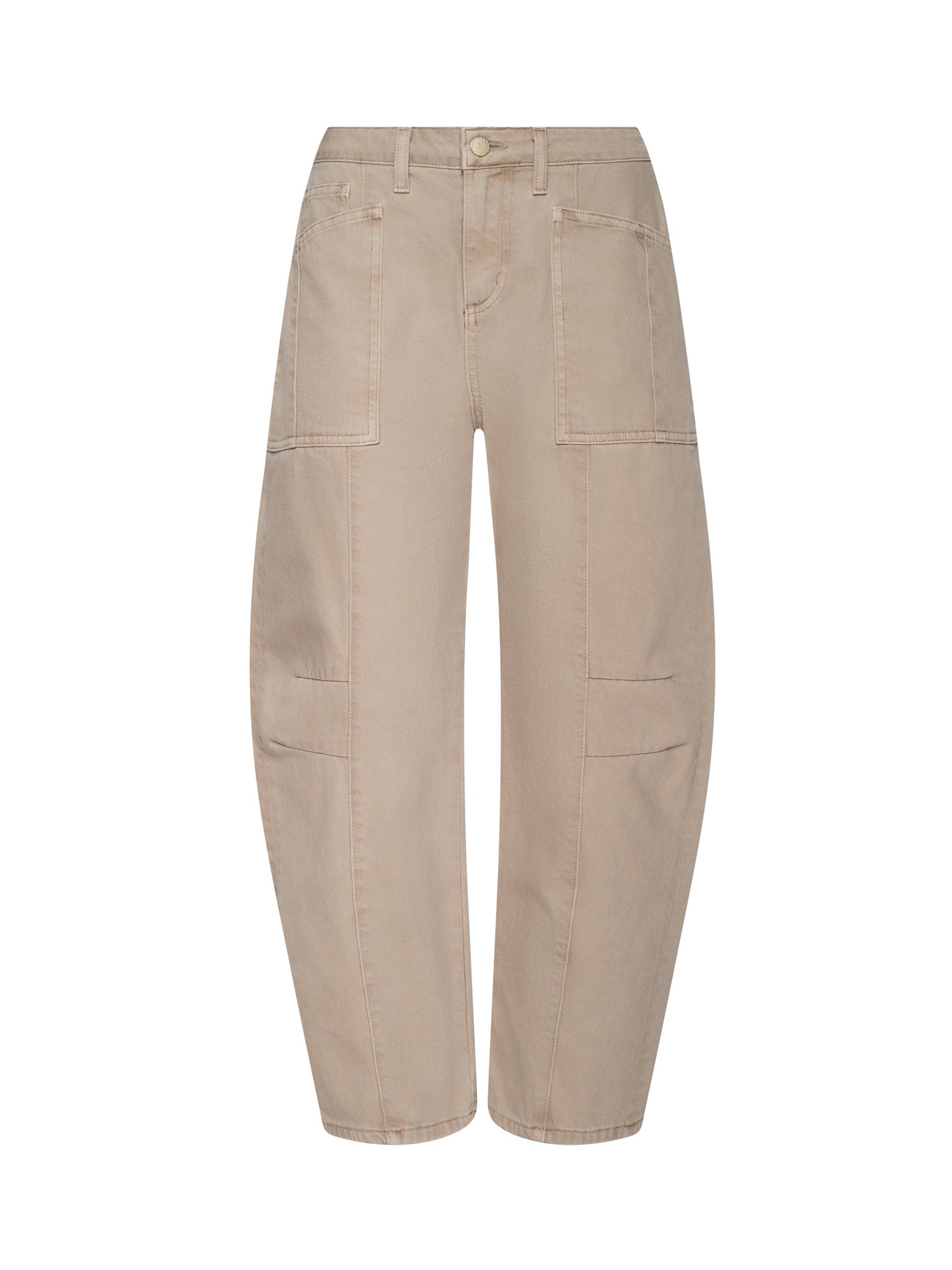 Cody Cropped Barrel-Leg Jean