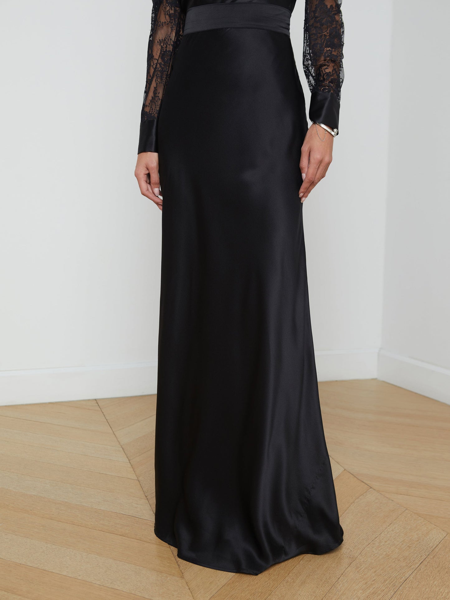 Ryker Silk Maxi Skirt