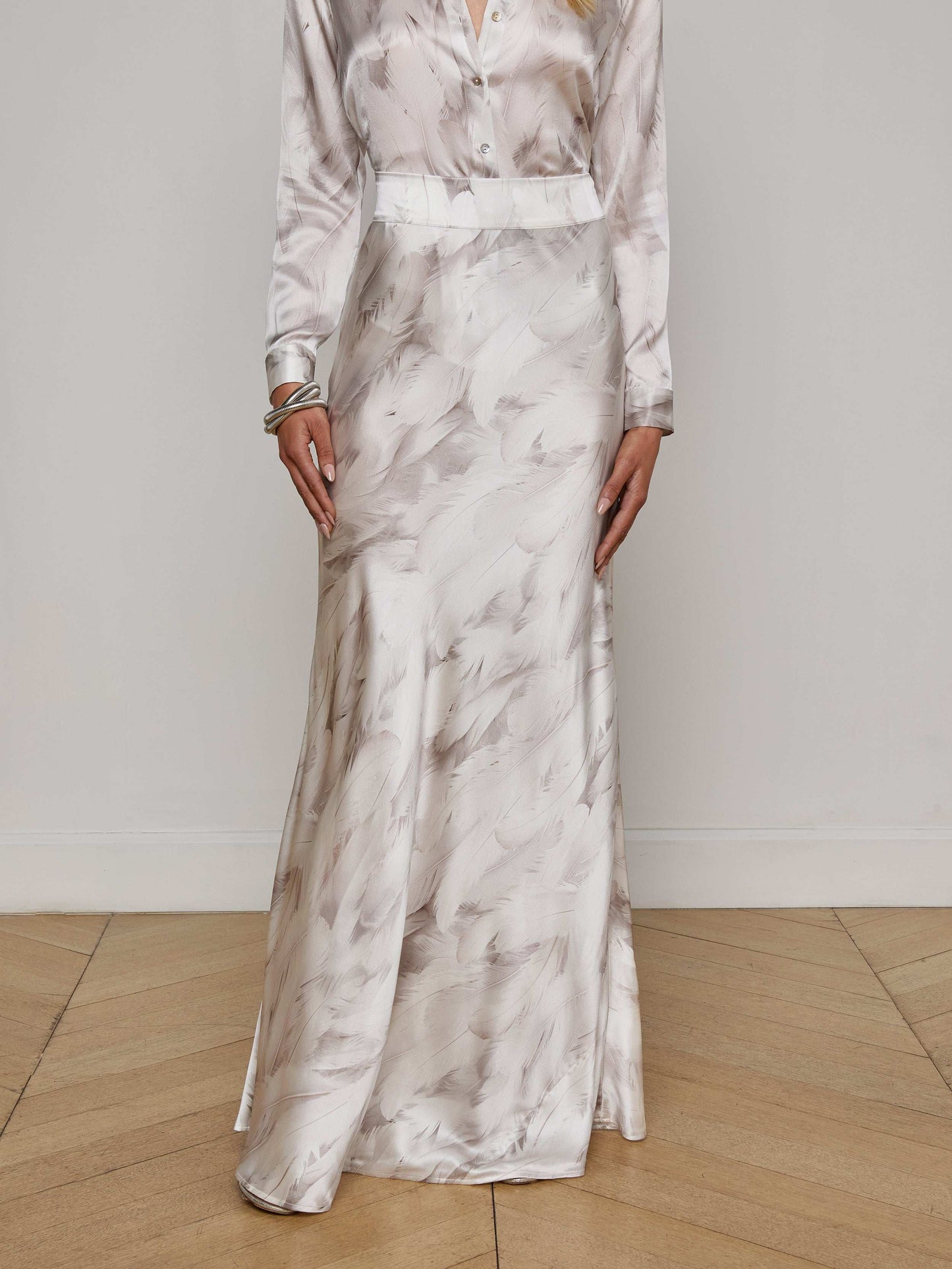 Ryker Silk Maxi Skirt