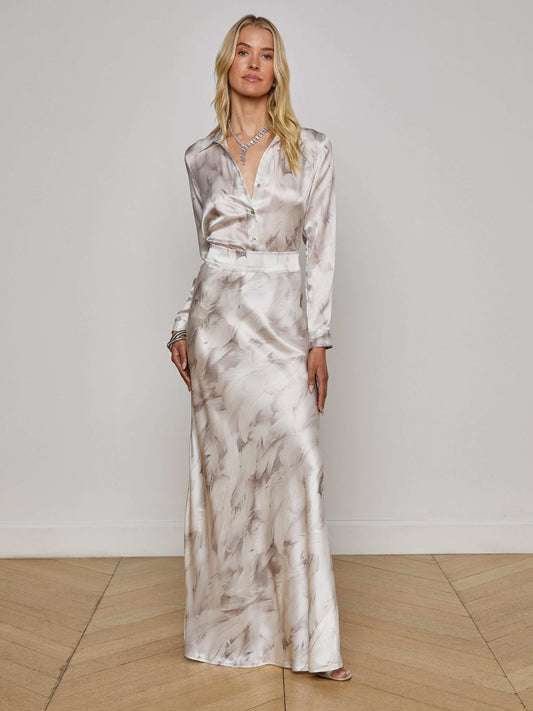 Ryker Silk Maxi Skirt