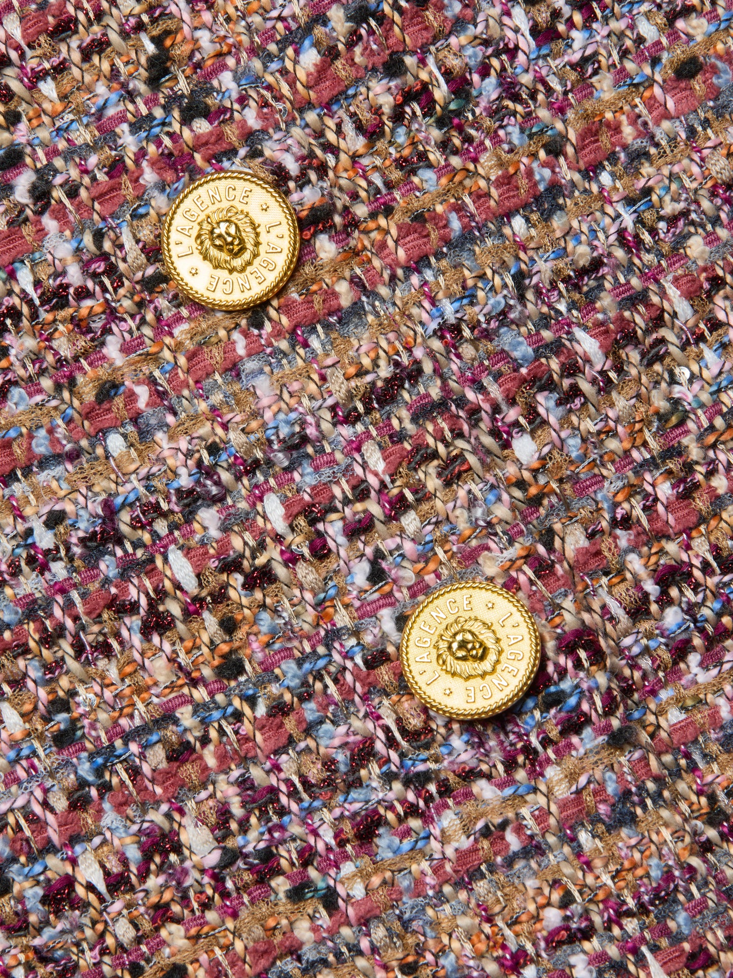 Tai Tweed Midi Skirt