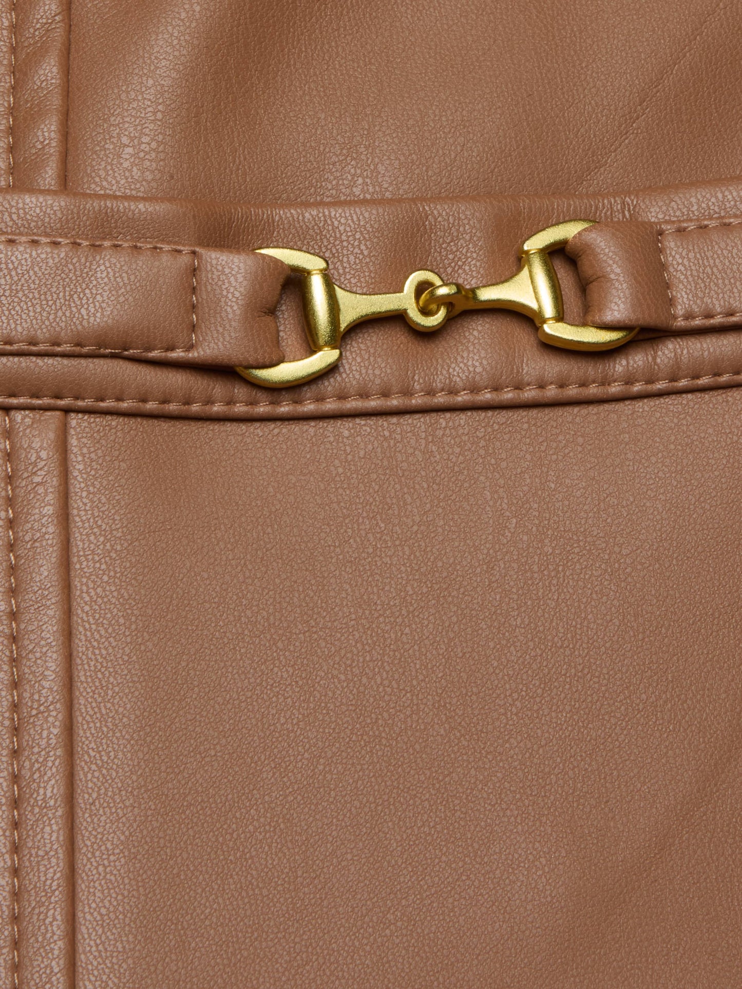 Yvette Vegan Leather Mini Skirt