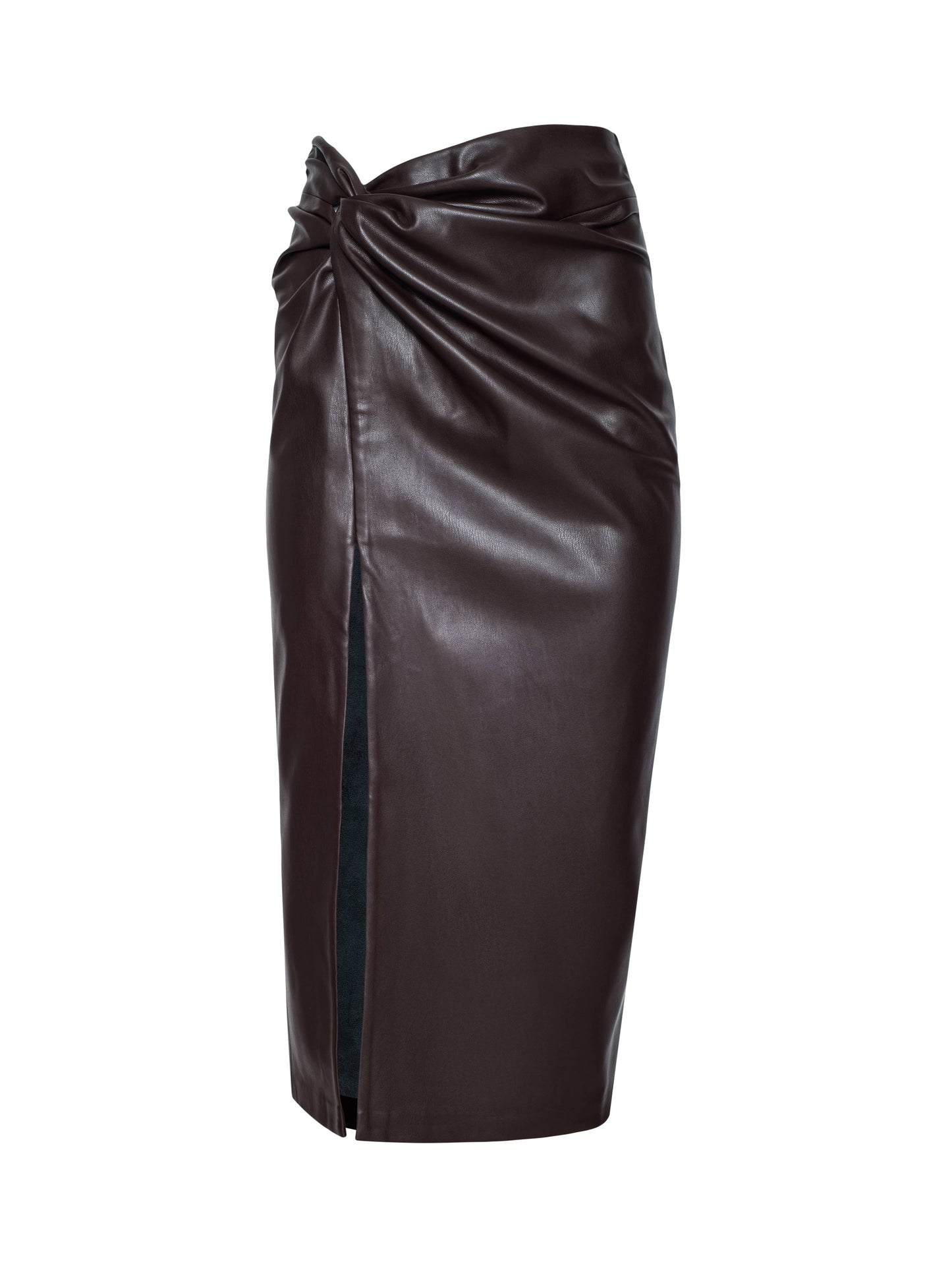 Lilou Vegan Leather Skirt