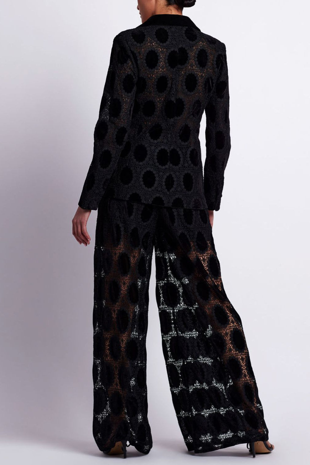 VELVET LACE BLAZER
