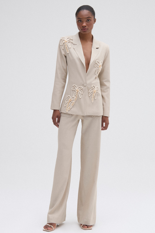CANDY LINEN BLAZER