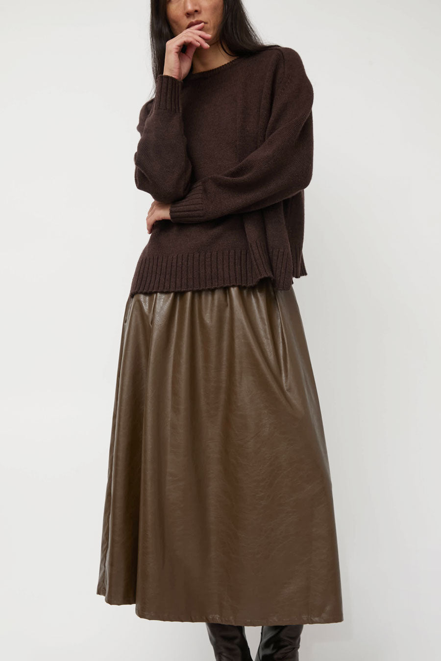 No.6 Mel Skirt in Cafe