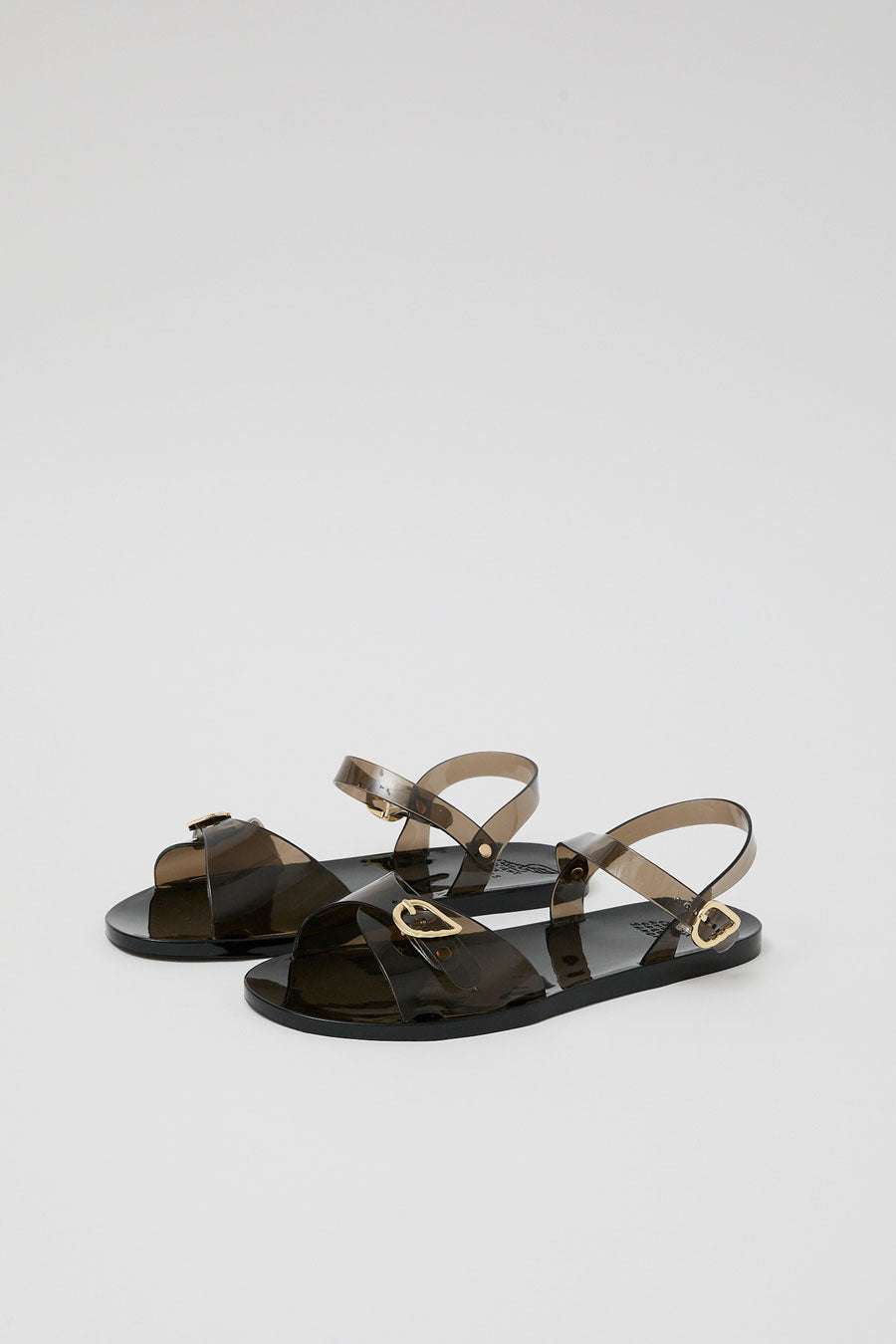 Ancient Greek Sandals Irini Jelly Sandal in Black
