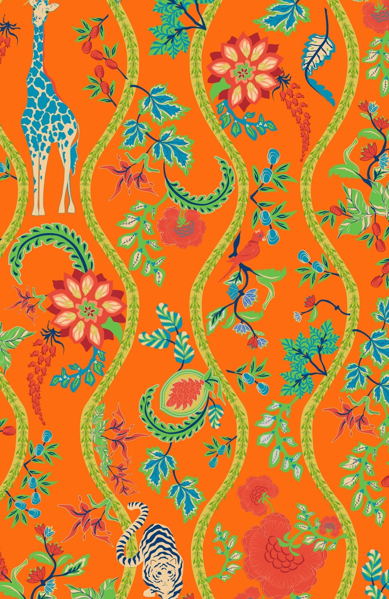 Girls Dress - Jungle Symphony