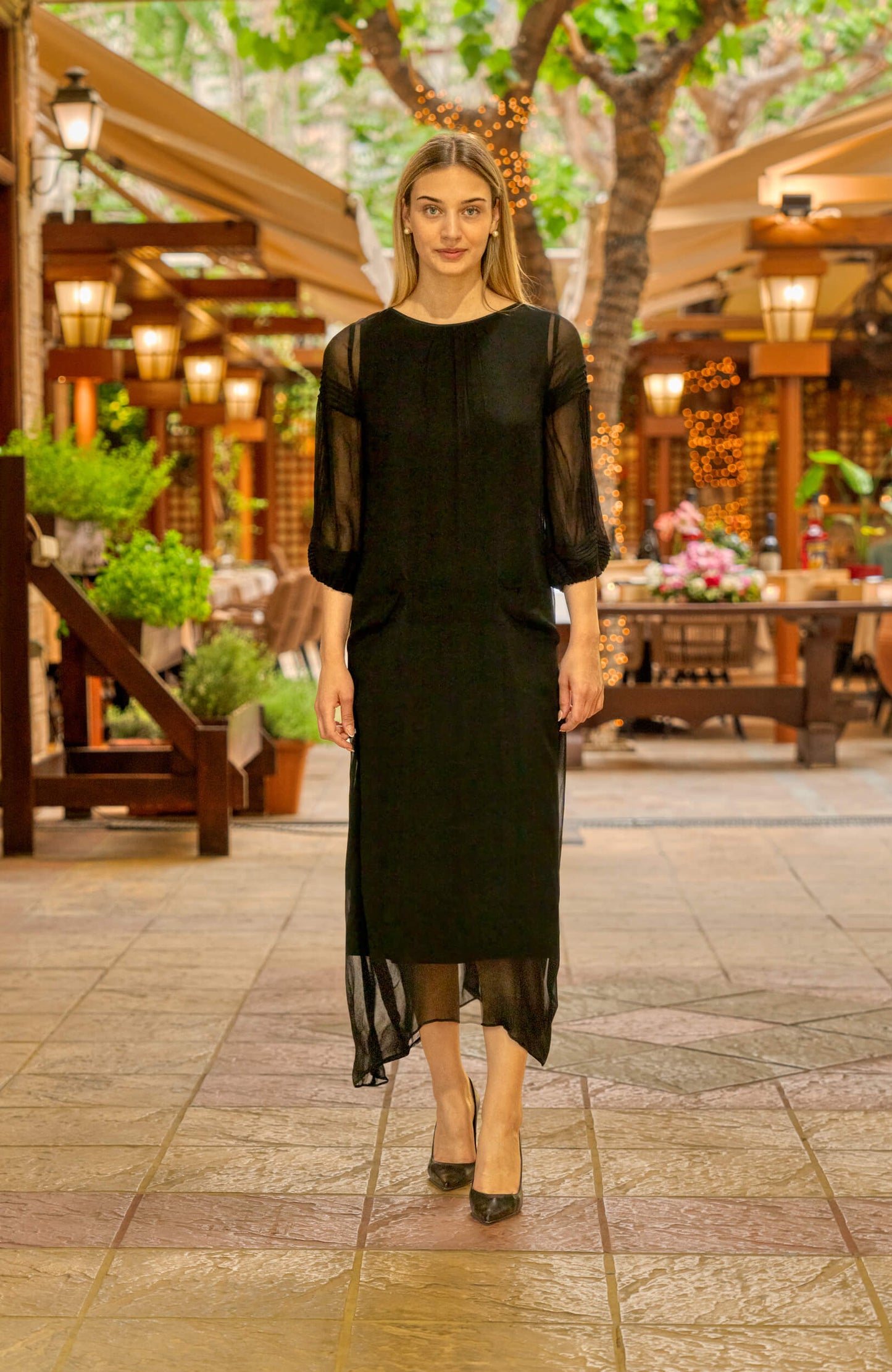 Chiffon Flapper Fun Dress - La Di Da