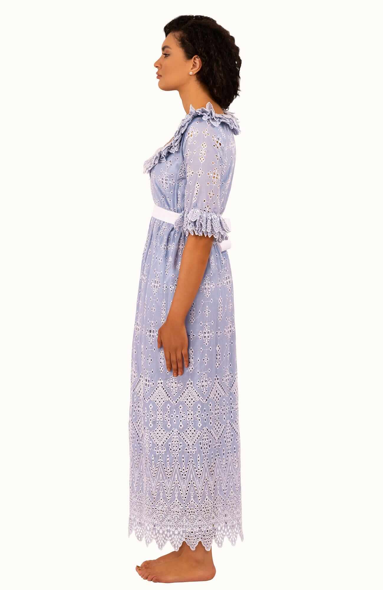 Cotton Bridgerton Midi Dress - La Di Da