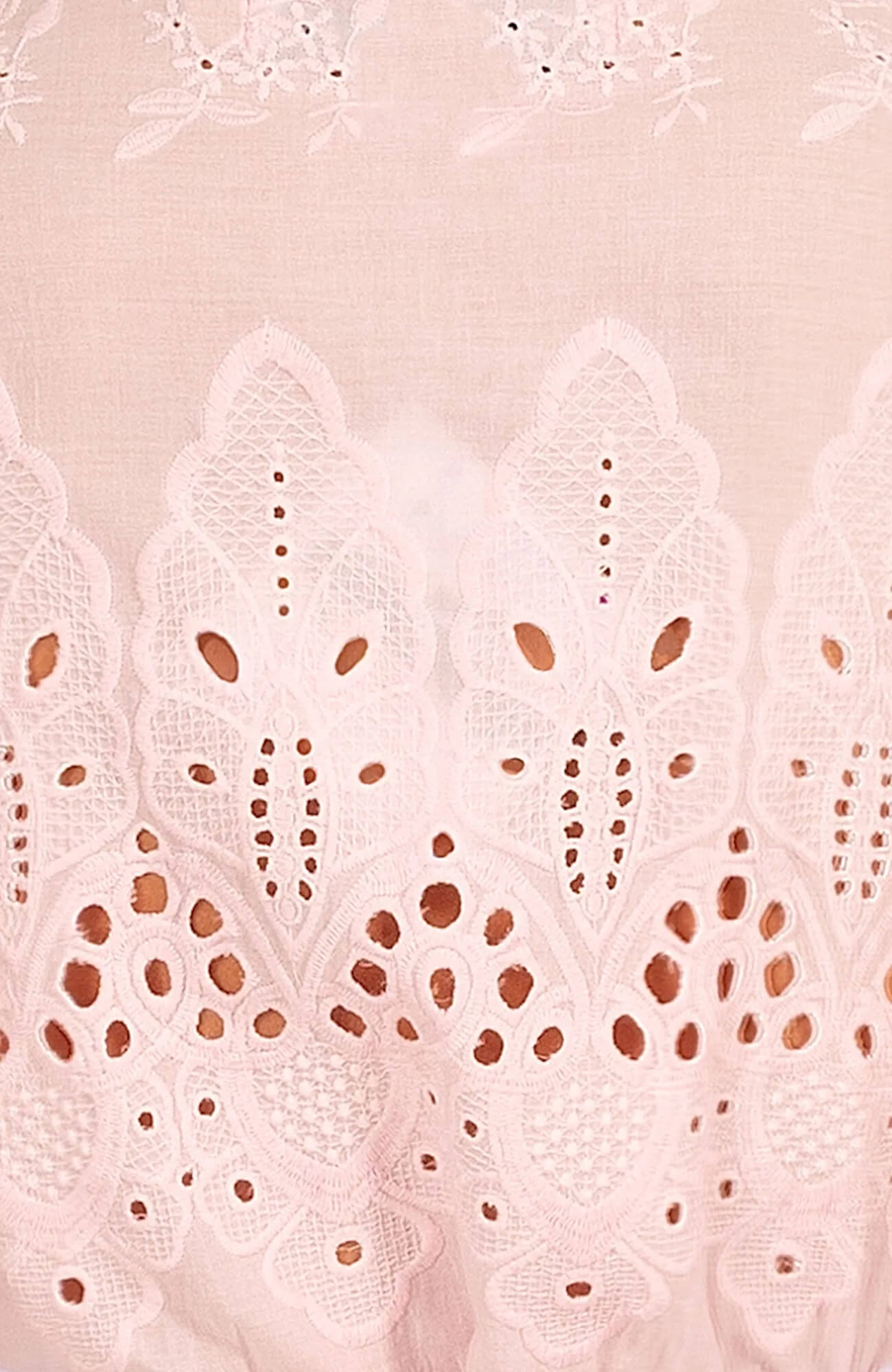 Heavily Embroidered Cotton Magnifico Midi/Maxi - La Di Da