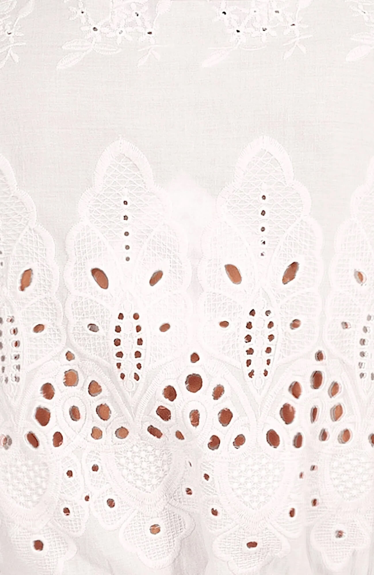 Heavily Embroidered Cotton Magnifico Midi/Maxi - La Di Da