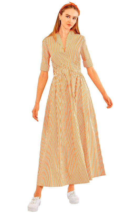 Wash & Wear June Dress - Stripe