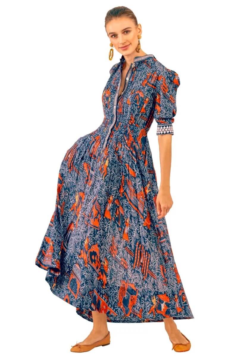 Cinch Maxi Dress - Palanquin Party