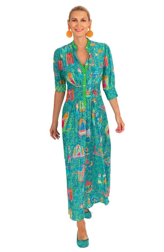 Cinch Maxi Dress - Palanquin Party