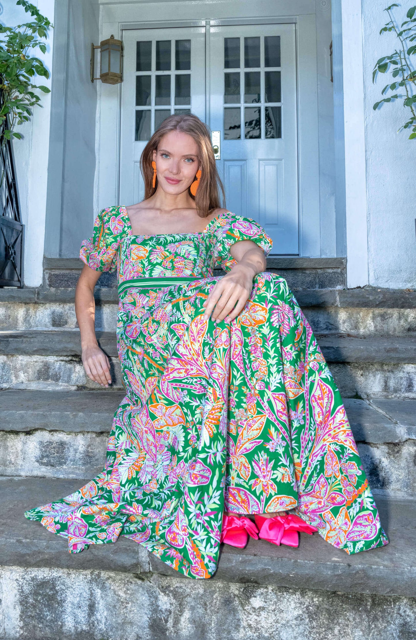 Promenade Dress - Vintage Vines