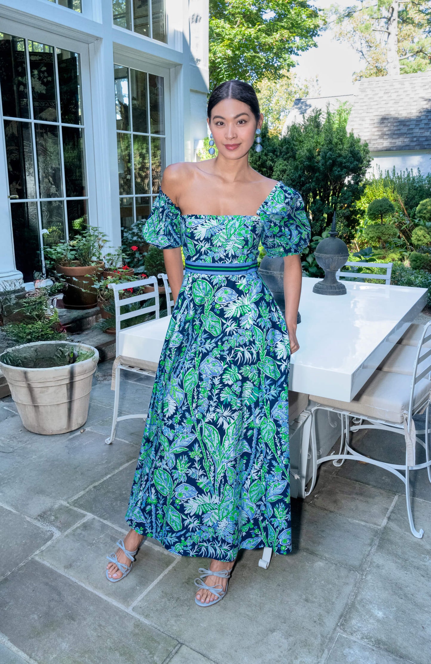 Promenade Dress - Vintage Vines