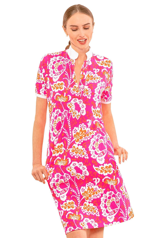 Serve It Up Dress - Flora