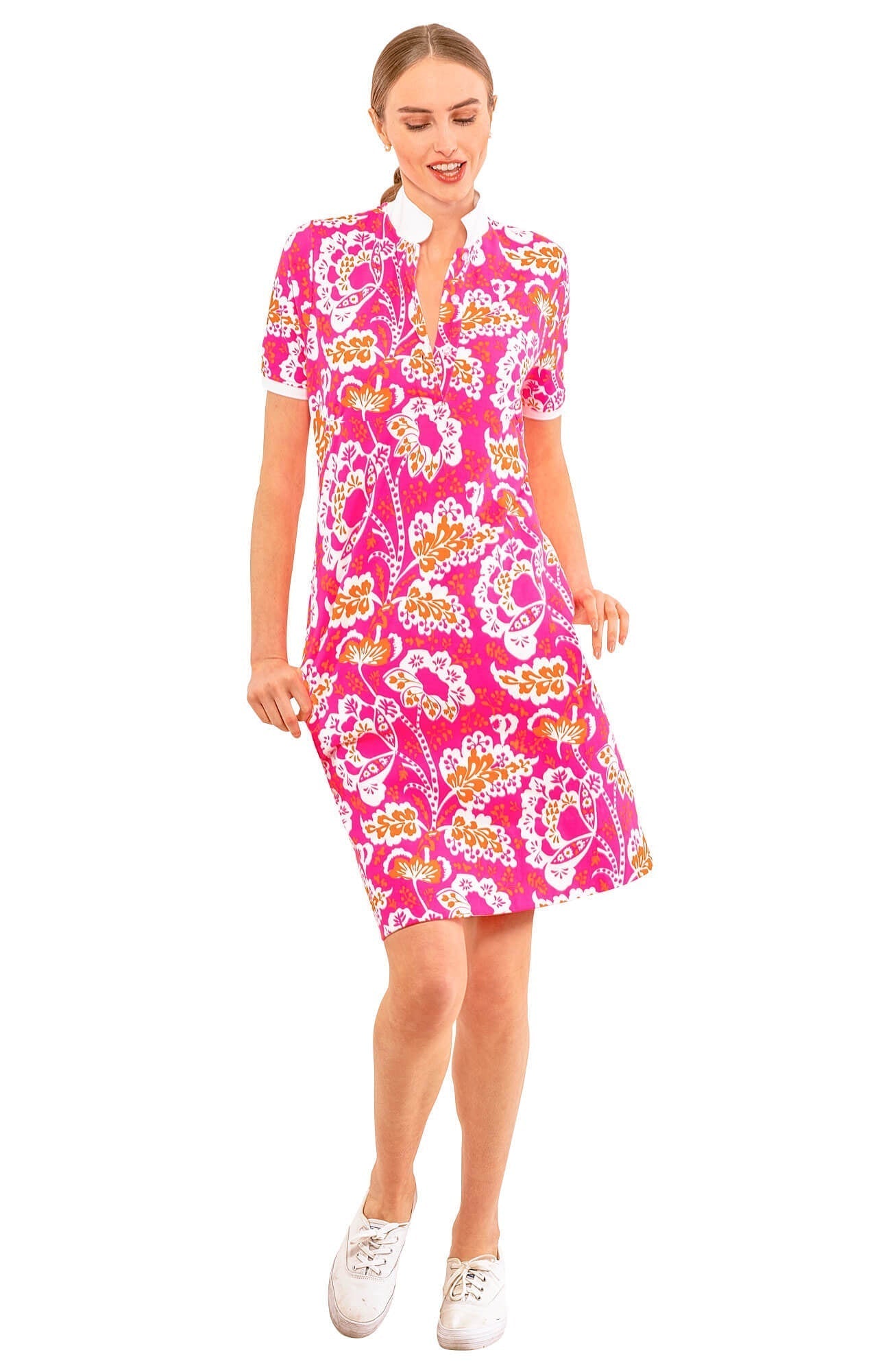 Serve It Up Dress - Flora