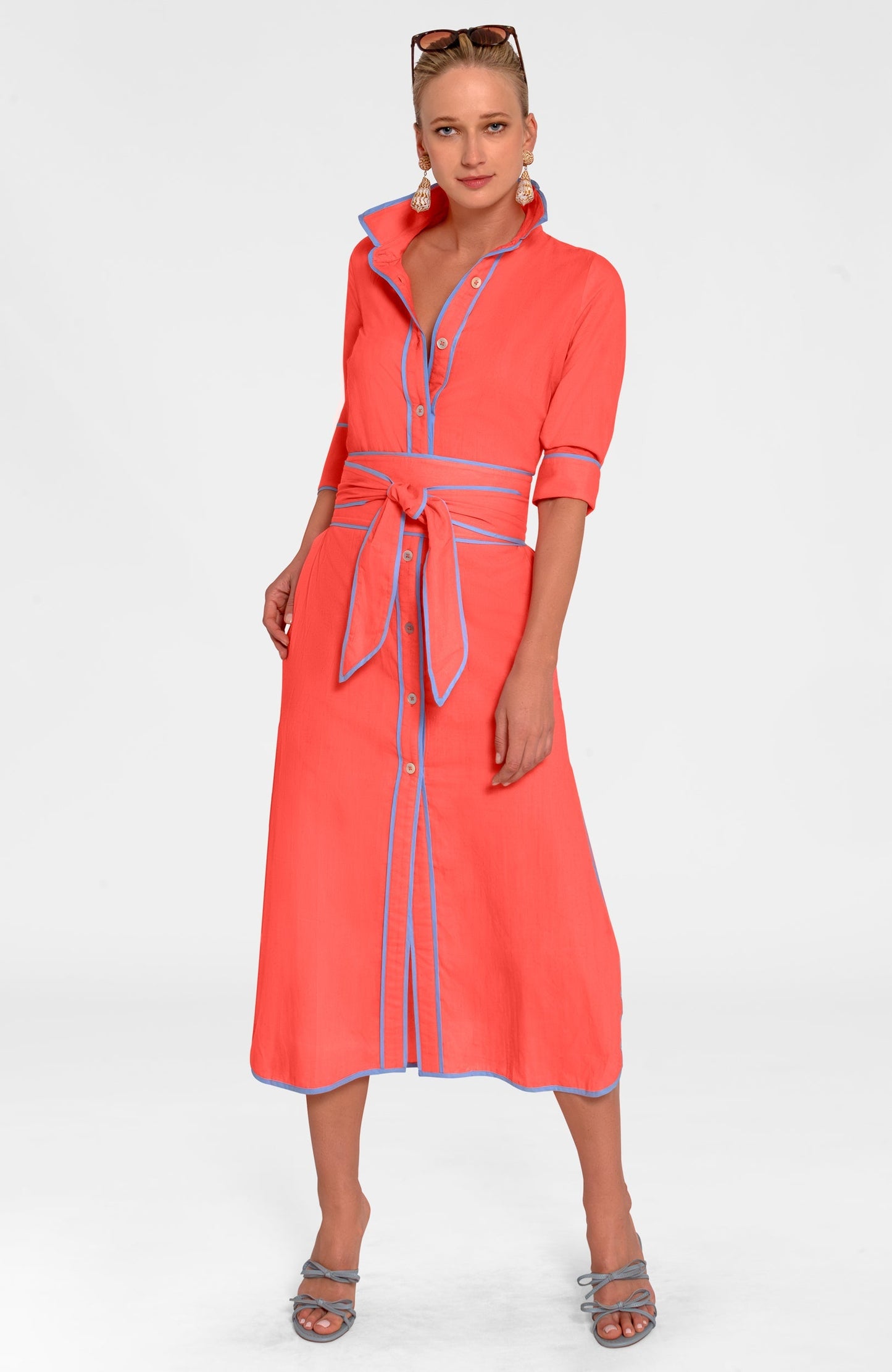 Shirt Tails Long Dress