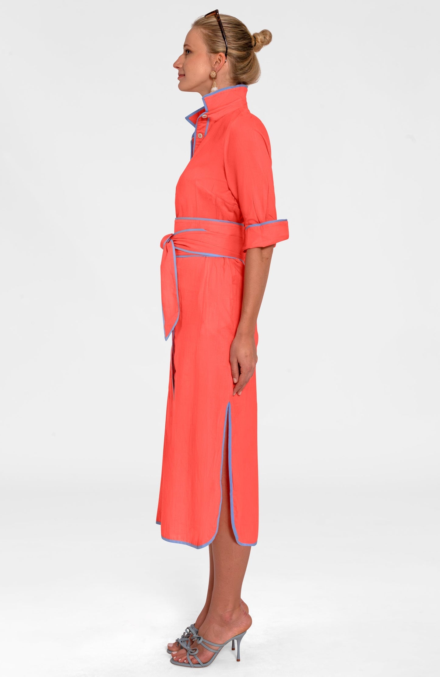 Shirt Tails Long Dress