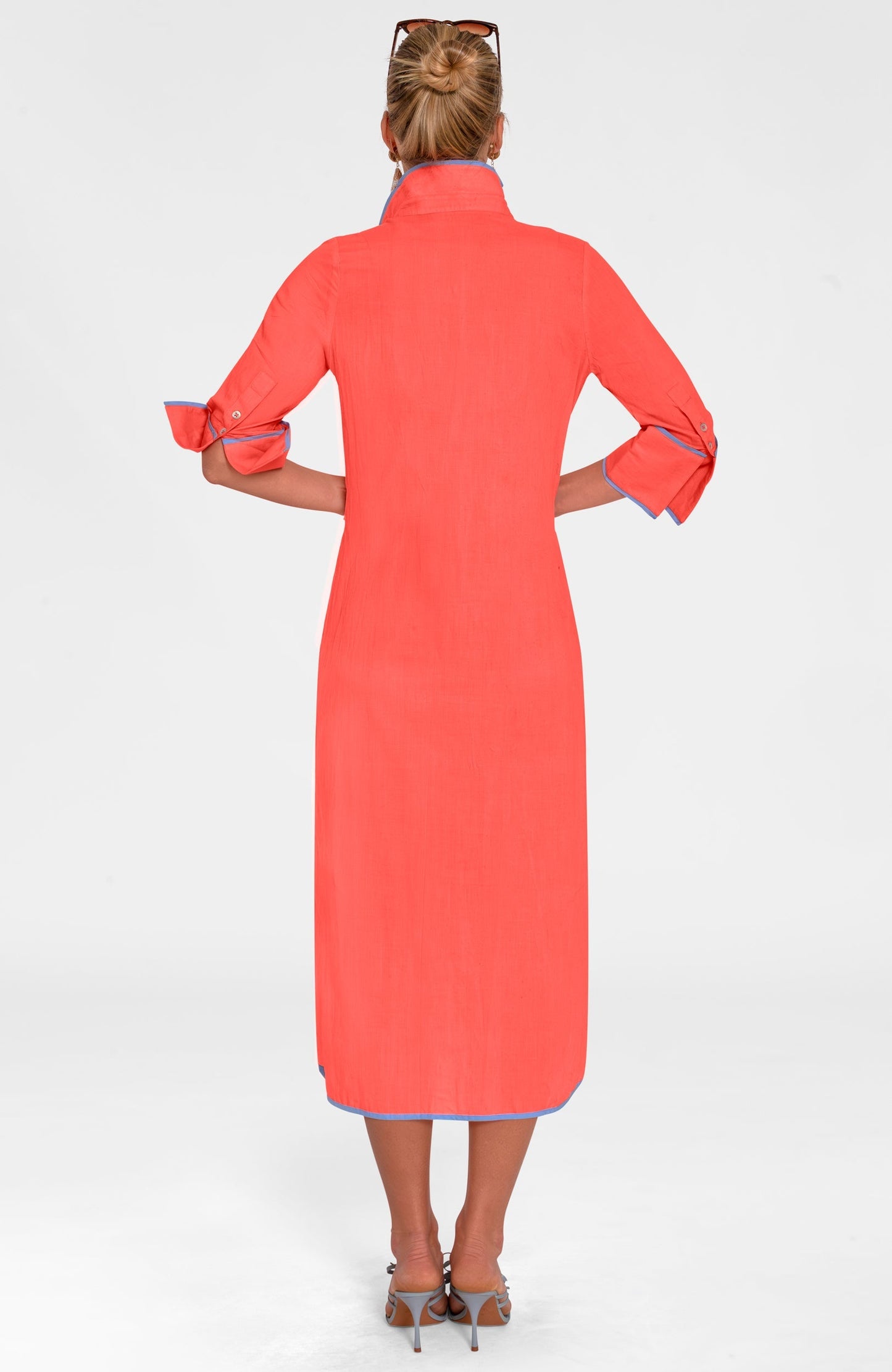 Shirt Tails Long Dress